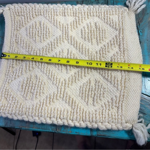 Handmade Crocheted Cream Bag Cottagecore - Picture 6 of 9